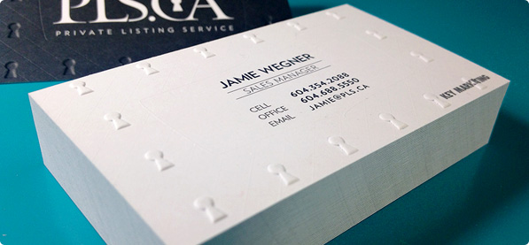 Make your card look rich with Embossed Business Cards Make your card look rich with Embossed Business Cards
